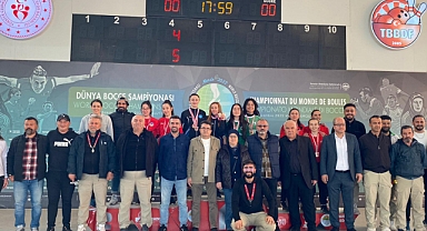 VOLO TÜRKİYE ŞAMPİYONU ALAÇAMSPOR BOCCE TAKIMI