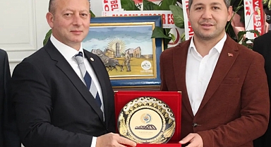 BAFRA TSO BAŞKANI KOCABAŞ’TAN BAŞKAN ÖZDEMİR'E ZİYARET