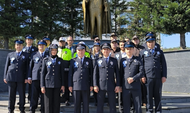 TÜRK POLİS TEŞKİLATI'NIN 180. KURULUŞ YIL DÖNÜMÜ KUTLANDI.