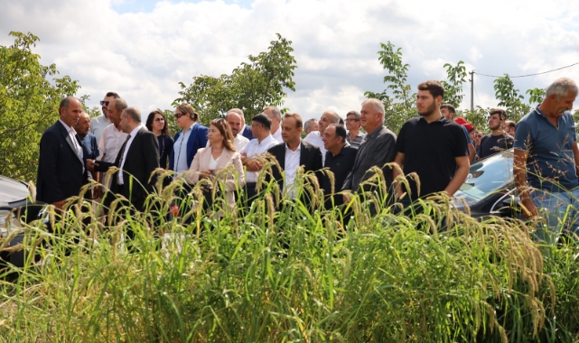 ALAÇAM'DA İLK KEZ ÇELTİK HASADI TARLA GÜNÜ DÜZENLENDİ