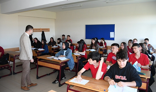 KAYMAKAM KAYABAŞI, ŞADİYE-MUZAFFER TURHAN ANADOLU LİSESİ’Nİ ZİYARET ETTİ