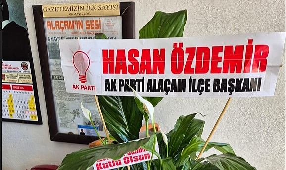 AK PARTİ İLÇE BAŞKANI HASAN ÖZDEMİR’E GAZETECİLER GÜNÜ TEŞEKKÜRÜ