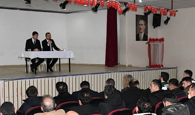 OCAK AYI MUHTARLAR TOPLANTISI YAPILDI