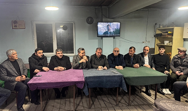 BAŞKAN ÖZDEMİR İFTAR SONRASI MAHALLE GEZİLERİNDE