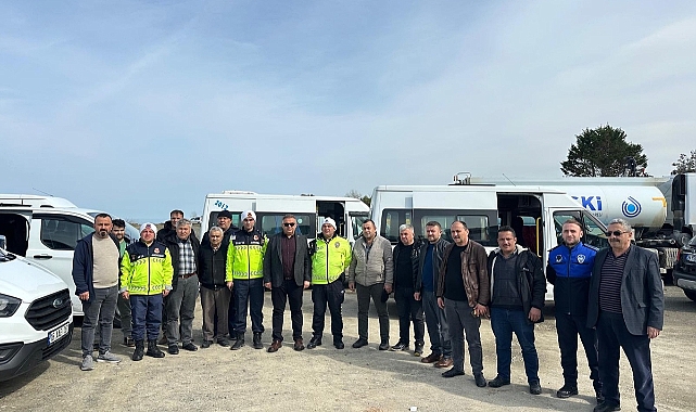 YAKAKENT’TE OKUL SERVİS ARAÇLARI İKİNCİ DÖNEM DENETİMDEN GEÇTİ