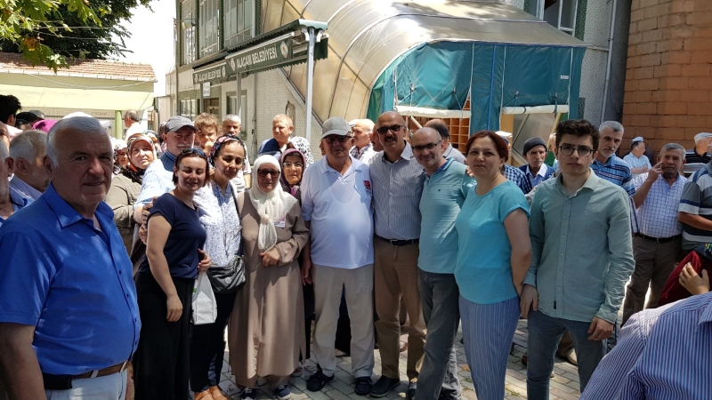 HACI ADAYLARI DUALARLA UĞURLANDI