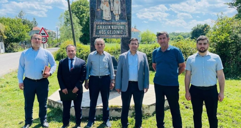 KAYMAKAM ZAMAN'IN SARILIK MAHALLESİ ZİYARETİ